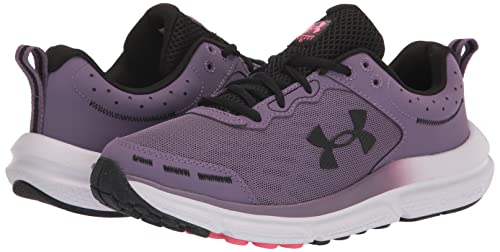 Under Armour Women's Charged Assert 10, (500) Retro Purple/Retro Purple/Black, 7.5, US