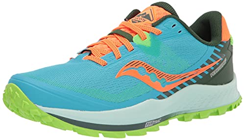 Saucony Men's Peregrine 11 Trail Running Shoe, Future Blue, 12