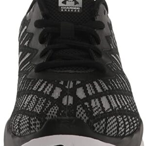 Under Armour Women's Charged Breeze 2, (001) Black/Jet Gray/White, 6, US