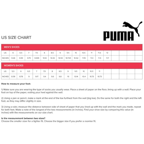 PUMA Men's TAZON 6 FM Cross Training Sneaker, Puma White-Puma Silver-Puma Black, 7