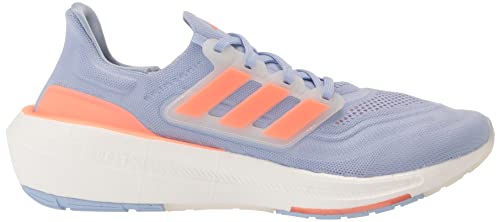 adidas Women's Ultraboost Light Running Shoes (Ultraboost 23) Blue Dawn/Coral Fusion/Blue Fusion 8.5