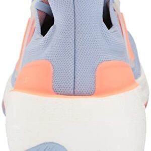 adidas Women's Ultraboost Light Running Shoes (Ultraboost 23) Blue Dawn/Coral Fusion/Blue Fusion 8.5