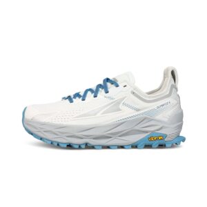 ALTRA Women's Olympus 5 Running Shoe - White/Blue, 6.5 M US