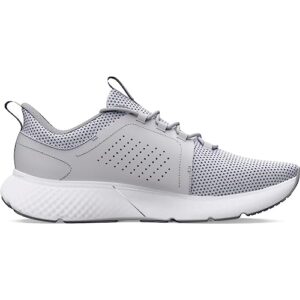 Under Armour Women's Charged Decoy Running Shoe, (100) White/White/Halo Gray, 9