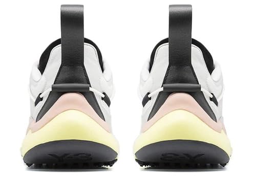 ADIDAS X Y-3 SHIKU Run Sneaker, Core White/Grey One/Hi-Res Yellow, US Mens 7.5 / US Womens 8.5