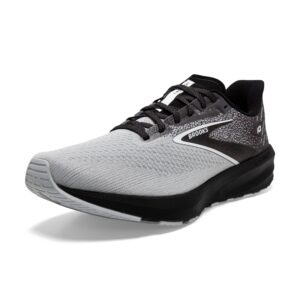 Brooks Men’s Launch 10 Neutral Running Shoe - Black/Blackened Pearl/White - 11.5 Medium