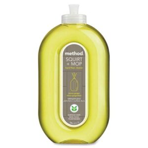 method squirt and mop hard floor cleaner lemon ginger -- 25 fl oz - 2pc