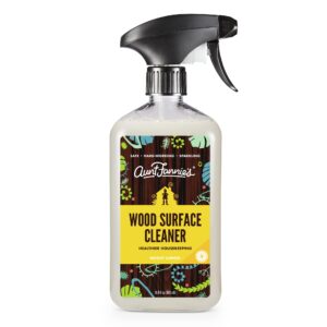 aunt fannie's all purpose wood spray cleaner, 16.9 ounces, lemon scent (pack of 1)