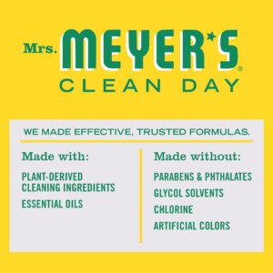 MRS. MEYER'S CLEAN DAY Multi-Surface Cleaner Concentrate, Use to Clean Floors, Tile, Counters, Honeysuckle, 32 fl. Oz