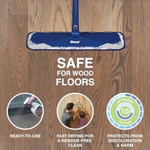 Bona Hardwood Floor Cleaner Spray - 32 fl oz - Cedar Wood Scent - Refillable - Residue-Free Floor Cleaning Solution for Wood Floors