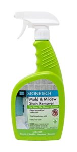 stonetech mold & mildew stain remover 24oz spray bottle