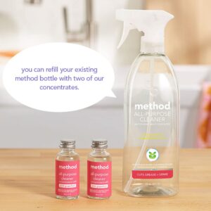 Method All-Purpose Cleaner Concentrates Refills, French Lavender, 4 Recyclable 1 fl oz Refills