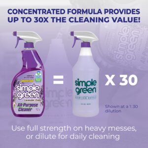 Simple Green AllPurpose Cleaner, 32 Fl Oz (Pack of 3), Lavender, 96 Fl Oz