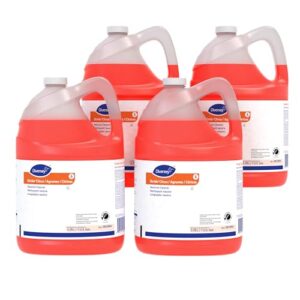 diversey 903904 stride citrus neutral cleaner, commercial floor cleaner, citrus scent, concentrate, 1-gallon (pack of 4) packaging may vary