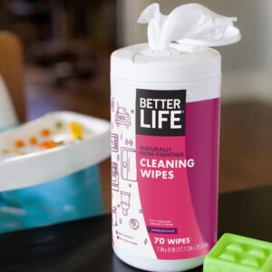 Better Life Natural AllPurpose Cleaning Wipes, Pomegranate Scent, 140 Count