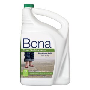 bona stone tile and laminate floor cleaner refill familyvalue 1gallon