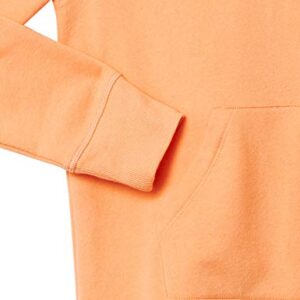 Amazon Essentials Women's Fleece Pullover Hoodie (Available in Plus Size), Melon Orange, XX-Large