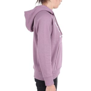 Under Armour Womens Rival Fleece Big Logo Hoodie, (500) Misty Purple / / White, X-Large