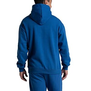 Fruit of the Loom Unisex Adult Eversoft Fleece Hoodies, Pullover & Full Zip, Moisture Wicking Breathable, Sizes S-4x Hooded Sweatshirt, Mellow Blue, XX-Large US