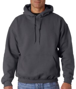 gildan mens dryblend pullover hooded sweatshirt, xl, charcoal