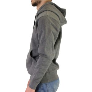 Nike Pull Over Hoodie, Charcoal Heather/Anthracite/White, Large