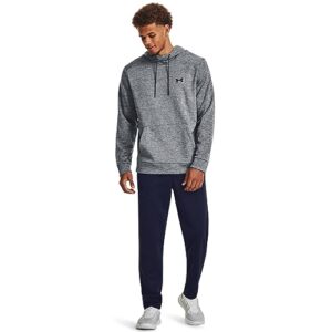 Under Armour Men's ArmourFleece Twist Hoodie, (012) Pitch Gray / / Black, Large