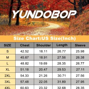 Yundobop Men's Pullover Hoodies Plaid Jacquard Long Sleeve Drawstring Hipster Casual Hooded Sweatshirts with Kanga Pockets Grey L