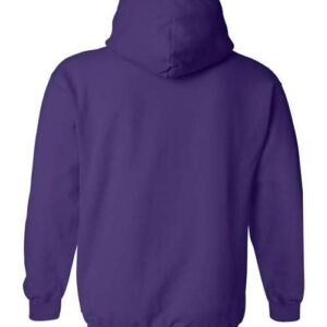 Gildan Men's Fleece Hoodie Sweatshirt, Style G18500, Multipack, Violet, 3X-Large