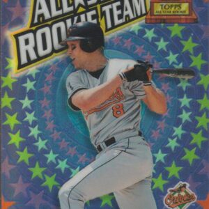 2000 Topps Chrome Cal Ripken Jr. Orioles All Star Rookie Team Refractor Insert Baseball Card #RT4