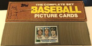 1982 topps baseball opened factory set 792 cards cal ripken jr. rookie