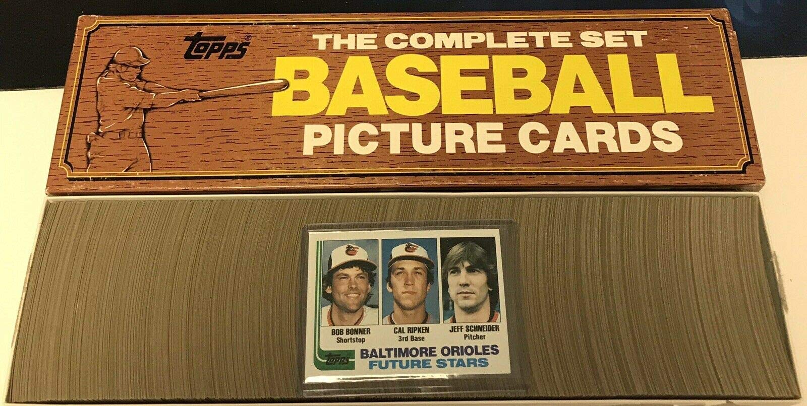 1982 Topps Baseball Opened Factory Set 792 Cards Cal Ripken Jr. Rookie