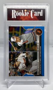 certified mint+ adley rutschman/cal ripken jr. 2022 topps now #980 blue sp 2 of 49 rookie card