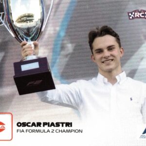 2021 F2 Racing F1 Topps Now #89 Oscar Piastri Rookie Card - FIA Formula 2 Champion