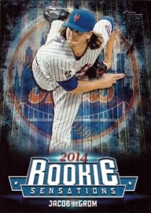 2015 topps update rookie sensations #rs-9 jacob degrom baseball card