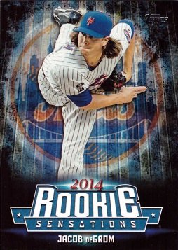 2015 Topps Update Rookie Sensations #RS-9 Jacob deGrom Baseball Card