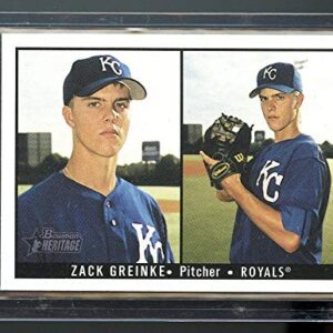 2003 Bowman Heritage #164 Zack Greinke Kansas City Royals Rookie Card - Mint Condition Ships in New Holder