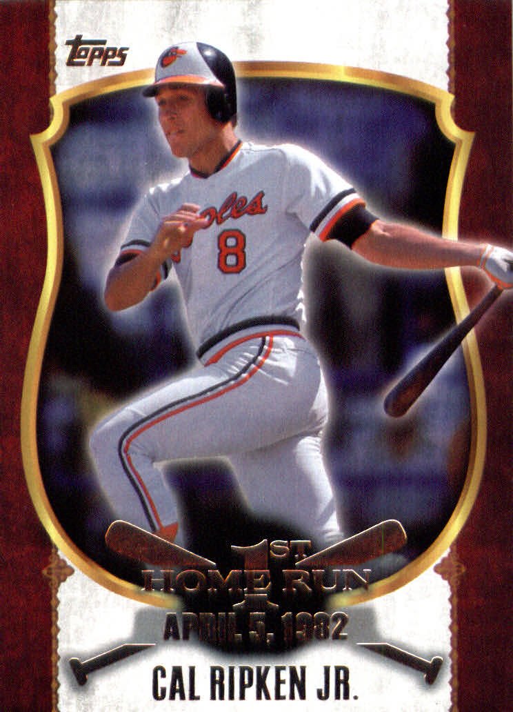 2015 Topps First Home Run Baseball Card First Home Run #FHR-2 Cal Ripken Jr.