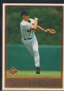 1997 topps cal ripken jr. orioles baseball card #400