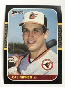 cal ripken jr. (baseball card) 1987 donruss - [base] #89