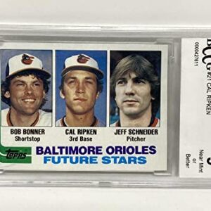 1982 Topps Baseball Hand Collated Set 1-792 Cal Ripken Jr Rookie BCCG 9 - Baseball Slabbed Rookie Cards