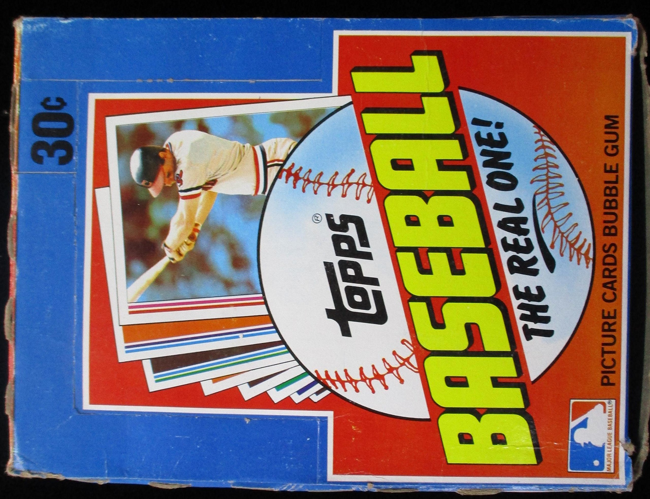 1982 Topps Baseball Wax Box 36 Packs (Cal Ripken RC Year)