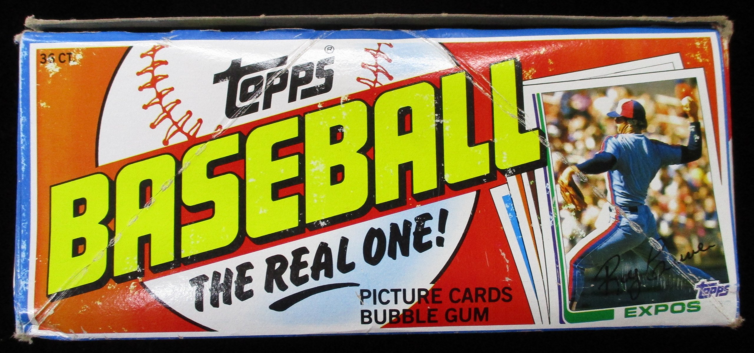 1982 Topps Baseball Wax Box 36 Packs (Cal Ripken RC Year)