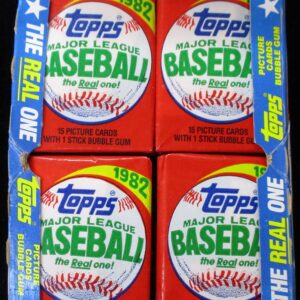 1982 Topps Baseball Wax Box 36 Packs (Cal Ripken RC Year)