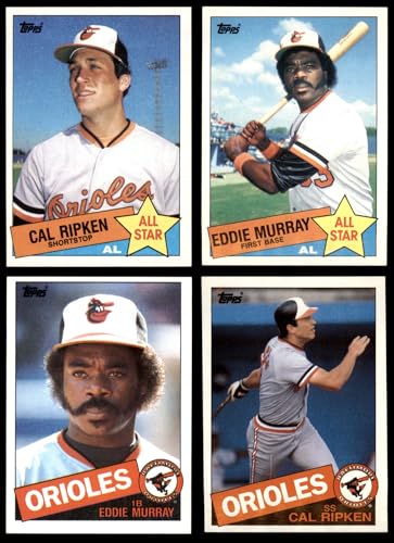 1985 Topps Baltimore Orioles Team Set Baltimore Orioles (Set) NM+ Orioles