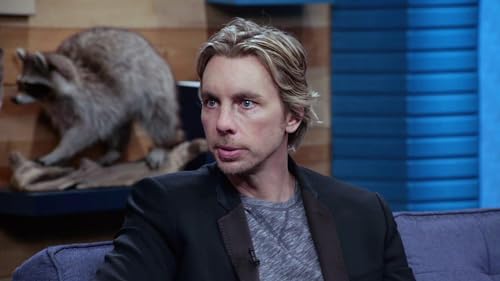 Dax Shepard Wears a Heather Grey Shirt and Black Blazer