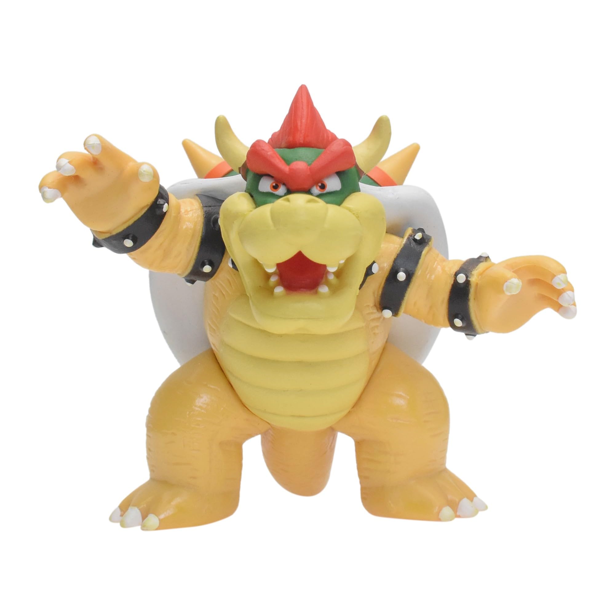 RGVV Yellow Bowser Action Figure The King of The Dark Kingdom Can Breathe Fire in The Movie 4"