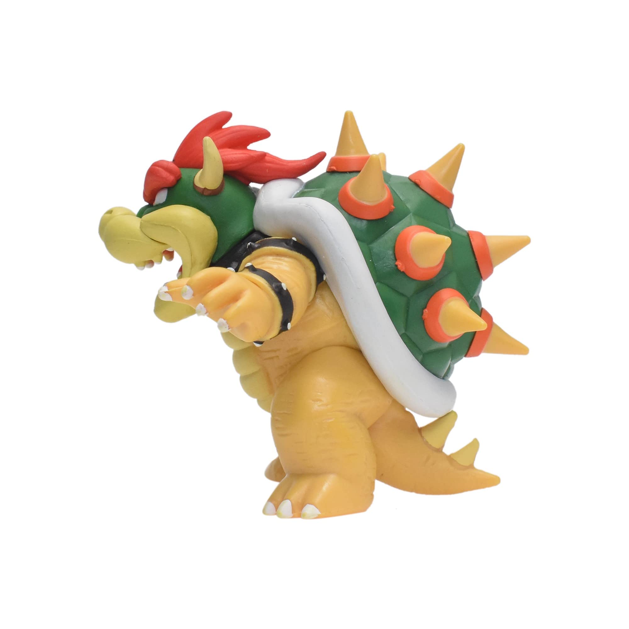 RGVV Yellow Bowser Action Figure The King of The Dark Kingdom Can Breathe Fire in The Movie 4"