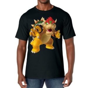 Super Mario Bowser 3D Poster T-Shirt