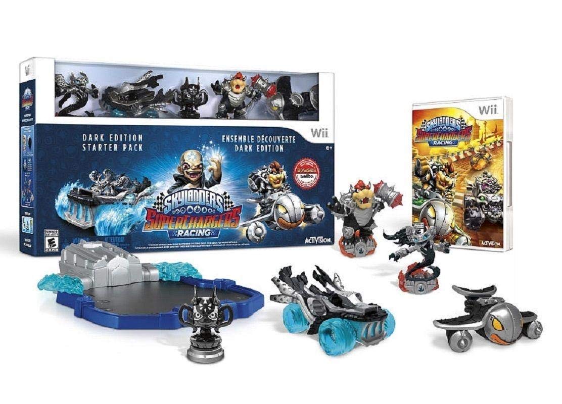 Skylanders SuperChargers Dark Edition with Exclusive Dark Bowser Amiibo for Nintendo Wii