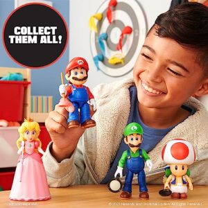 THE SUPER MARIO BROS. MOVIE - 5 Inch Action Figures Series 1 – Mario Figure with Plunger Accessory